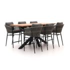 Bellagio Mineo/Induno Dänisch oval 220cm Gartenbar 7-Teilig