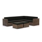 Madison Loungekissenset luxe Sitz 60x60 cm Rücken 60x40 cm 4-teilig