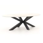 Bellagio Induno Ellips Gartentisch 200x110 cm