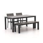 Bellagio Fidenza 160 cm Gartenmöbel-Set mit Sofa 4-teilig stapelbar