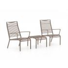 Apple Bee Hawaii Lounge Balkonmöbel-Set 3-teilig stapelbar
