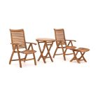 Sunyard Corby/Preston ø 65 cm Balkon-Set 4-teilig