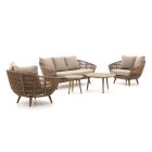 Intenso Stila/ROUGH-K Sessel-Sofa lounge-Set--5-teilig