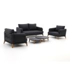 Bellagio Esenta Sessel-Sofa Lounge-Set 5-teilig