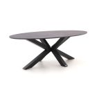 Bellagio Induno Ellips Gartentisch 200x110 cm