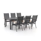 Bellagio Lugo/Fidenza 220 cm Gartenmöbel-Set 7-teilig stapelbar