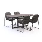 Tierra Outdoor Rivera 180 cm Gartenmöbel-Set 5-teilig
