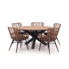 Intenso Asti/Fidenza ø 149 cm Gartenmöbel-Set 6-teilig