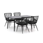 Intenso Asti/Sora 160 cm Gartenmöbel-Set 5-teilig