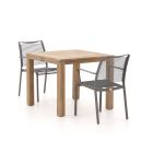 Apple Bee Hawaii/ROUGH-S 90 cm Gartenmöbel-Set 3-teilig stapelbar