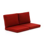 Madison Loungekissenset luxe Sitz 60x60 cm Rücken 60x40 cm 4-teilig