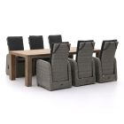 Intenso Umbria/ROUGH-X 240 cm Gartenmöbel-Set 7-teilig verstellbar