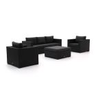 Forza Giotto Sessel-Sofa Lounge-Set 4-teilig