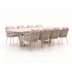 SUNS Dolce/Palermo 280 cm Gartenmöbel-Set 9-teilig