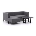 Hartman Dion Chaiselongue Lounge-Set 3-teilig