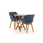 Hartman Sophie Studio/Preston Klapptisch ø65 cm Balkon-Set 3-teilig