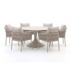 SUNS Fiave/Nova ø 170 cm Gartenmöbel-Set 7-teilig