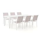 Bellagio Anzio/Menzano 220 cm Gartenmöbel-Set 7-teilig stapelbar