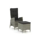 Intenso Fabrizi Gartenstuhl Hochlehner mit Hocker