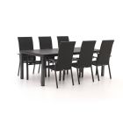 Bellagio Avio/Fidenza 220 cm Gartenmöbel-Set 7-teilig stapelbar
