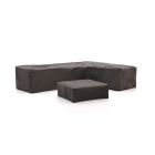 Kees Smit Gartenmöbelabdeckung Ecklounge-Set 310x95/235x95x70 cm