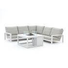 Bellagio Vezzano/Cosi 100 cm Ecklounge-Set mit Feuertisch 4-teilig