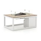 Cosiraw Lounge Feuertisch 120x80x55 cm