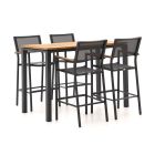 Bellagio Roma/Linosa 150 cm Gartenbar-Set 5-teilig