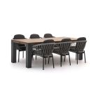 Bellagio Cupello/ROUGH-X 240 cm Gartenmöbel-Set 7-teilig