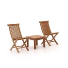 Sunyard Country/Wales 50 cm Balkon-Set 3-teilig klappbar