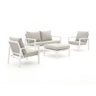 Manifesto Alzano Sessel-Sofa Lounge-Set 4-teilig