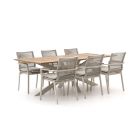Bellagio Marudo/Furato 220 cm Gartenmöbel-Set 7-Teilig Stapelbar