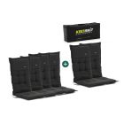 Madison 6er Hochleher Auflagen Set