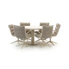 Apple Bee Camp Bay/Melville ø 160 cm Gartenmöbel-Set 7-teilig drehbar