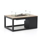 Cosiraw Lounge Feuertisch 120x80x55 cm