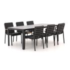 Bellagio Ciane 220 cm Gartenmöbel-Set 7-teilig stapelbar