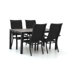 Bellagio Lugo/Fidenza 160 cm Gartenmöbel-Set 5-teilig stapelbar