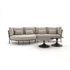SUNS Bardi/Nova Chaiselongue Lounge-Set 3-teilig rechts 4-Sitzer