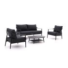 Bellagio Valli Sessel-Sofa Lounge-Set 4-teilig
