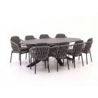Bellagio Cupello/Induno Ellipse 280 cm Gartenmöbel-Set 9-teilig