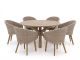 Intenso Tropea/ROUGH-Y ø150cm dining tuinset 7-delig