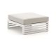 Bellagio Cadora Lounge Gartenhocker 80x80x36 cm