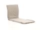 Fiber Outdoor Kissen für Gartenliege 200x65 cm - Sand Melange
