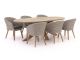 Intenso Tropea/ROUGH-Y Ellips 240 cm Gartenmöbel-Set 7-teilig