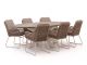 Intenso Isorella/ROUGH-Y Ellips 240cm dining tuinset 7-delig
