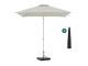 Shadowline Push-up Sonnenschirm 240x240 cm