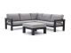 Bellagio Campazzo Ecklounge-Set 4-teilig 5-Sitzer