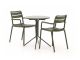 Forza Vico/Aziano ø 60 cm Gartenmöbel-Set 3-teilig stapelbar