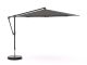 Glatz Sunwing Casa Ampelschirm ø 330 cm - Anthrazit -Aluminium - (155) (inkl. Shadowline Sonnenschirmständer) (inkl. Schutzhülle)