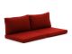 Madison Loungekissenset Luxus Rücken 73x40  cm Sitz 73x73  cm 4-Teilig